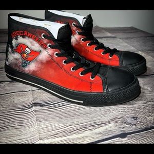 Tampa Bay Buccaneers High Top Sneakers